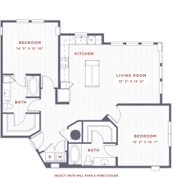 a floor plan of the unit b3 of the alia health village