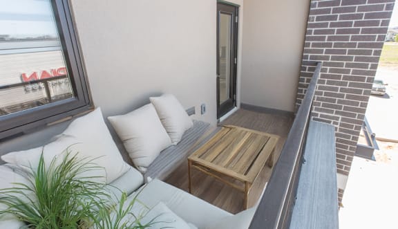 Balcony And Patio at Vista Apartments at Edgemont, Edmonton, AB T6M 1J4