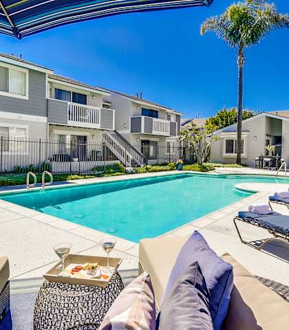 Newport Seacrest Apartments Lifestyle - Pool Deck & Pool  