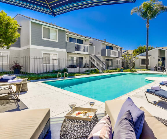 Newport Seacrest Apartments Lifestyle - Pool Deck & Pool  