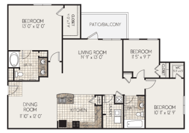  Floor Plan C1