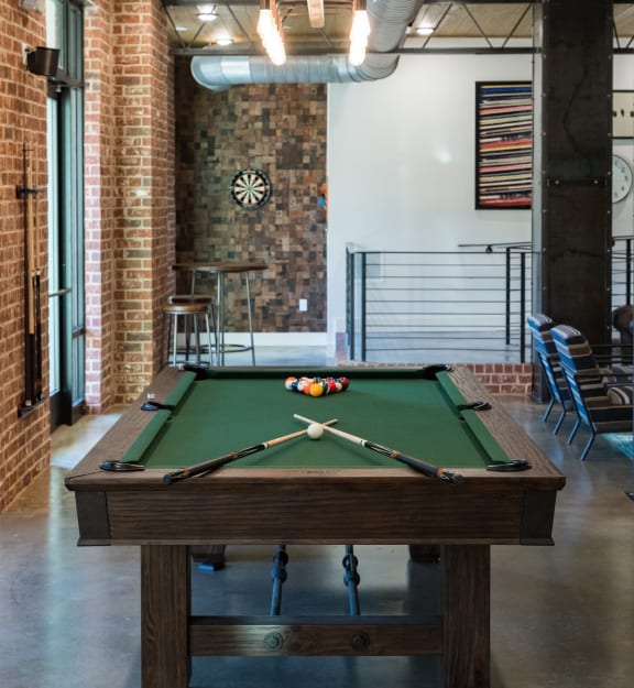 a pool table at the collective venues old oak in philadelphia