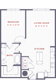 an illustration of a living room and a dining room floor plan