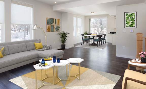 Open Floor Plans at Linea Cambridge