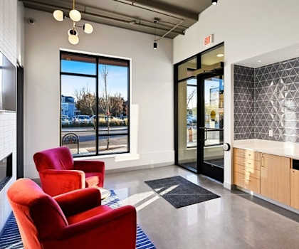 Lake Street Dwelling  common area, Minneapolis, Minnesota