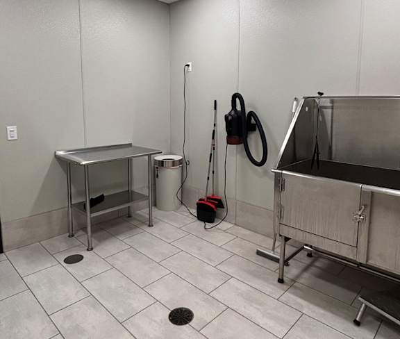 A clean, empty bathroom with a toilet and sink. at Walnut View Apartments, Pennsylvania, 18102