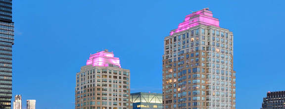 Night view at 65 Bay Street, New Jersey