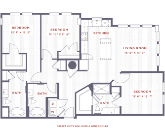 a floor plan of a unit c1 of the atria mall