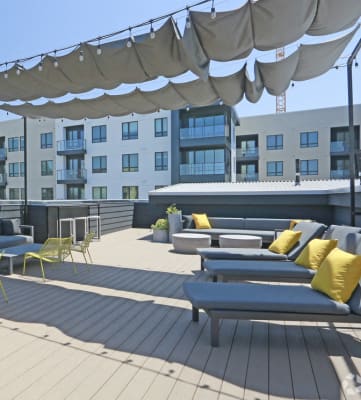 Rooftop seating 