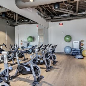 Fitness Center at Via Seaport Residences in Boston 02210