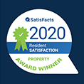 the logo for the 2020 advancement award winner