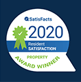 the logo for the 2020 advancement award winner at Windsor House Apartments*, Maryland, 21220