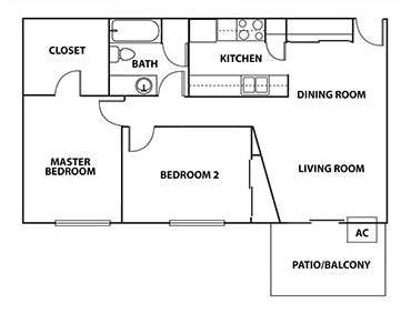 B5 Floor Plan at Autumn Park, Sioux Falls South Dakota