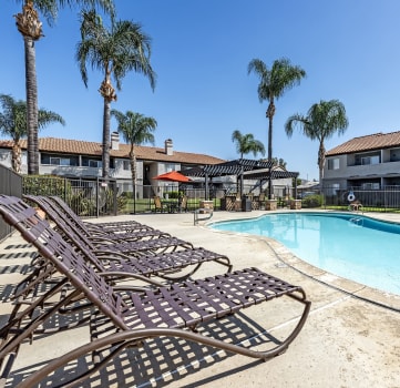 Poolside at Sedona Apartment Homes in Moreno Valley, CA 92553