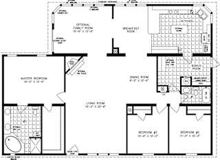 Saturn Three bedroom Apartment Floorplan