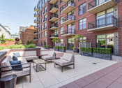 Thumbnail 20 of 27 - Courtyard With Ample Sitting at The Brody, Bethesda, 20814