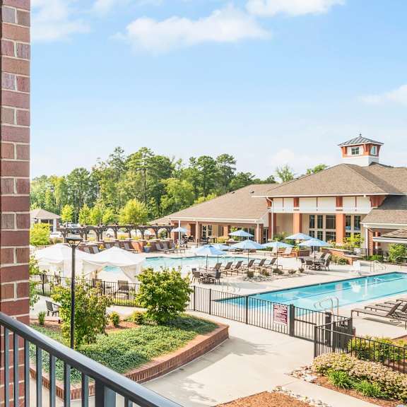 Balcony View at The Aster Cary, Cary, NC