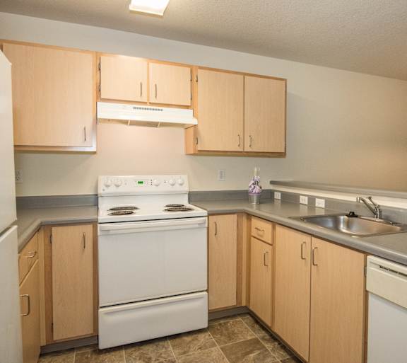 Kitchen Space at Stillwater Apartments, Hillsboro, OR, 97124
