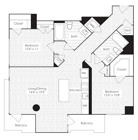 C4 floor plan at Dock 79, District of Columbia, 20003