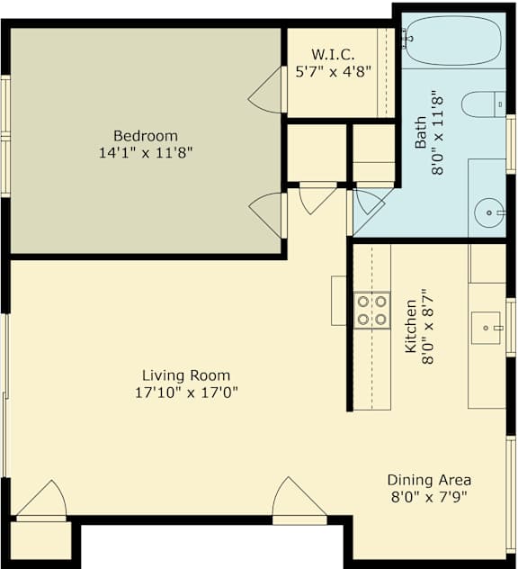 A floor plan for a home at 220 East Okeefe Street, Unit 9, East Palo Alto, Ca 94303 is shown.