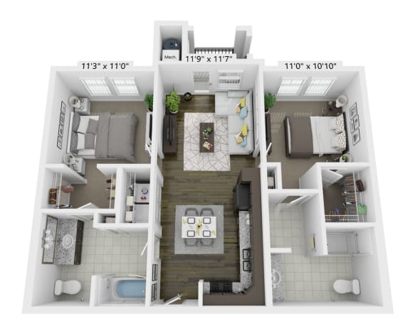 Floor Plan  Valencia Grove II