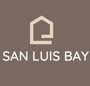 a logo for san luis bay village