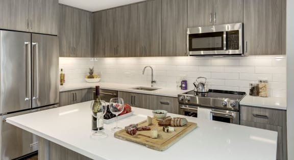 Gourmet kitchens at The Brody, Bethesda, MD, Maryland