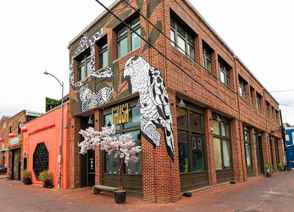 Blagden Alley near The Belvedere Apartments, 1301 Massachusetts Avenue, NW, Washington, DC 20005