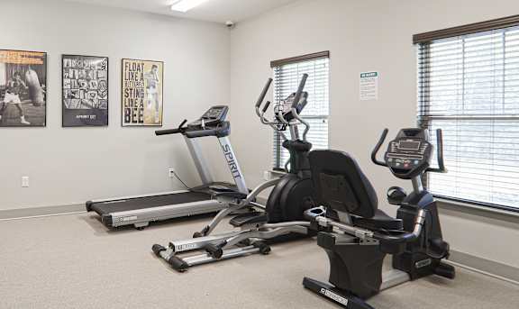 A Well-Equipped Gym at Arbours at Pierce Creek, Alabama