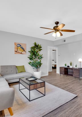 Spacious Living Room at Hampton Gardens, Saint Louis
