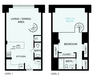 A 18 - The Republic - 2D floor plan