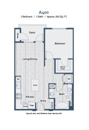  Floor Plan A400