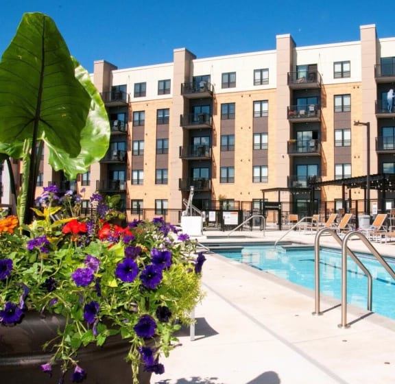 The Axis pool deck at The Axis, Minnesota, 55441