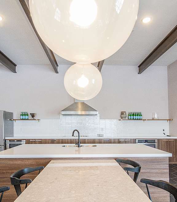 Kitchen in Clubhouse at Parc West