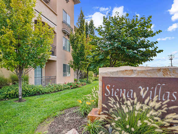 Property Signage at Siena Villas Apartments, Orem