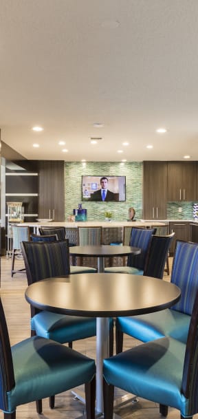 Clubhouse Seating at Sanford Landing Apartments, 32771