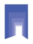 open door in a blue wall at The Arbors Santa Ana, California, 92705