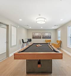 a living room with a couch and a tv