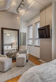 Studio Living Plans at The Tower Apartments, Tuscaloosa, Alabama