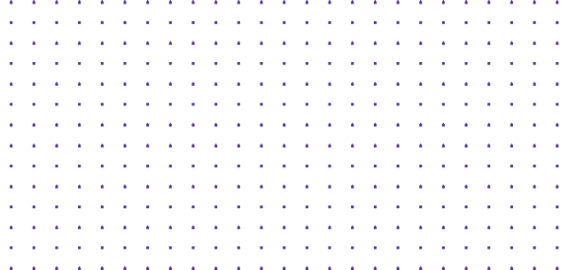 a green background with tiny lilac and purple dots