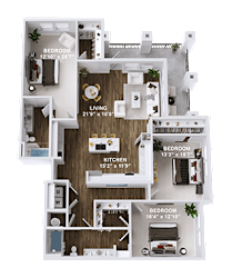 Unit C2 at Parkway Crossings, Florida, 34744