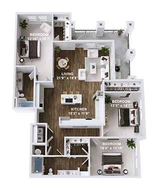 Unit C2 at Parkway Crossings, Florida, 34744