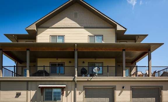 Image of the exterior of the building's decks