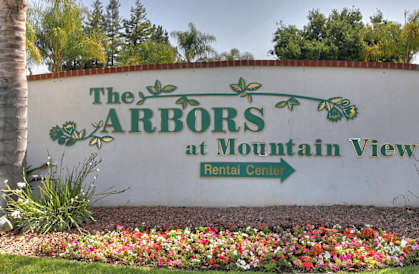 Welcoming Property Signage at The Arbors at Mountain View, Mountain View, 94040