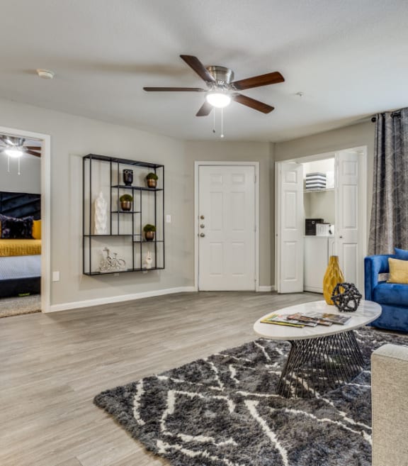 Living Area at The Atlantic Grand Oaks, Texas