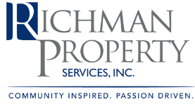 the logo of the richman property services inc