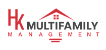 A logo for a multifamily management company.