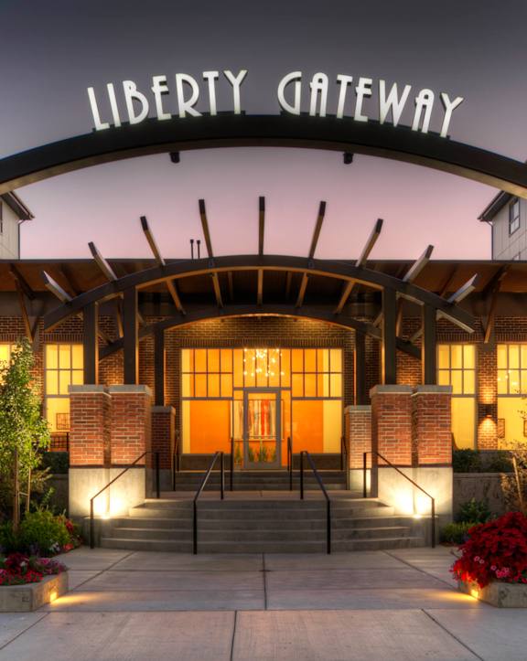 Exterior entrance