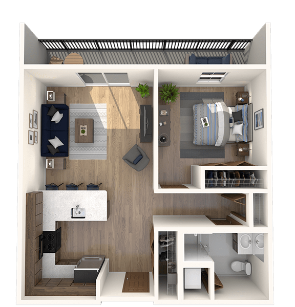 One Bed One Bath