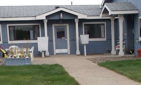 Image of path and entrance to building